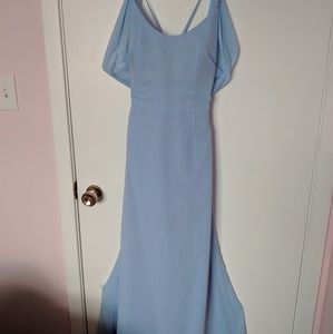 BRIDESMAID DRESS OR PARTY DRESS ICE BLUE Colour
